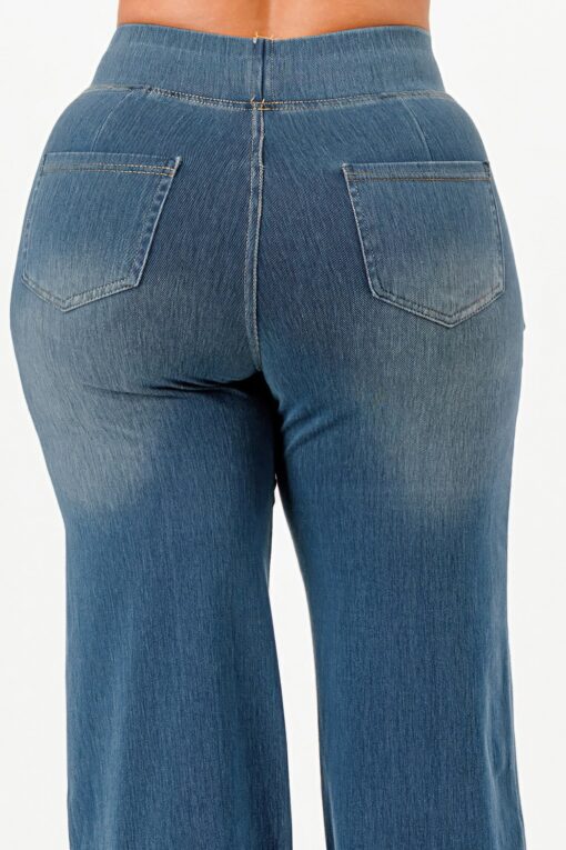 Ultra Soft Flare Baggy Jeans - Image 9