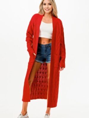 Cable Sweater Long Cardigan Cable Sweater Long Cardigan