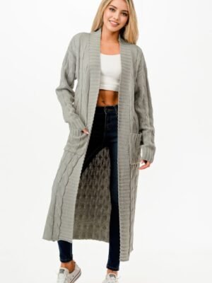 Cable Sweater Long Cardigan Cable Sweater Long Cardigan