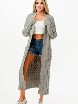 Cable Sweater Long Cardigan Cable Sweater Long Cardigan