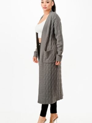 Cable Sweater Long Cardigan Cable Sweater Long Cardigan