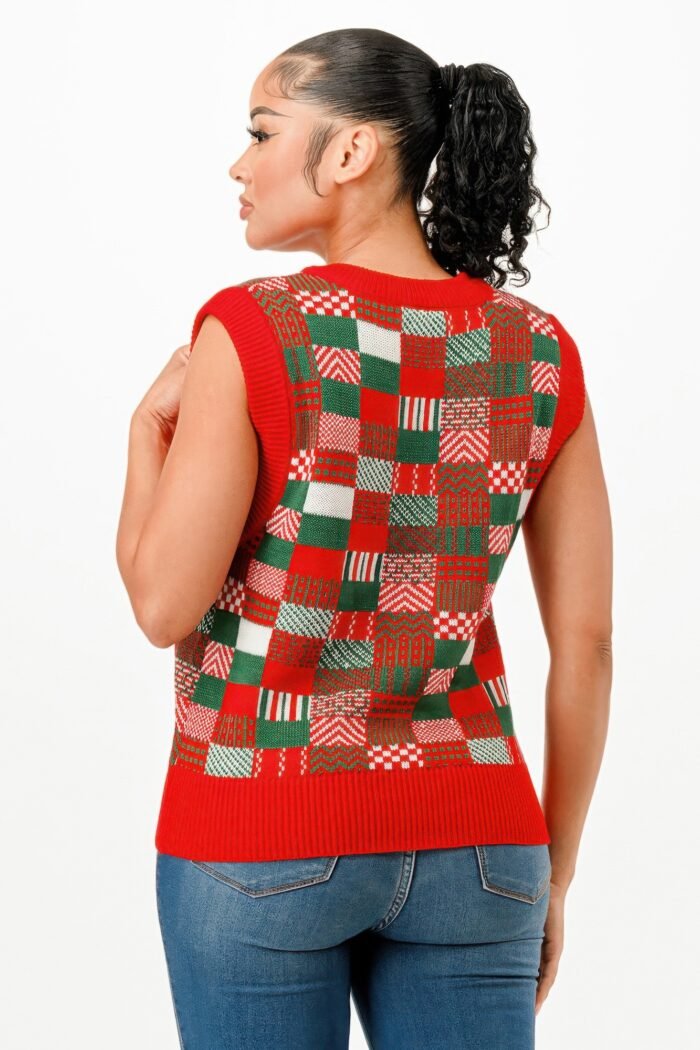Christmas Vest Sweater - Image 4