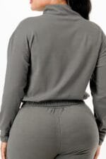 Soft Zipup Track Suit Set