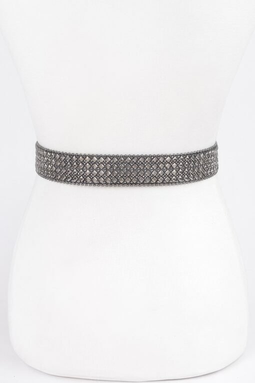 Rhinestone Western Style Plus Size Belt