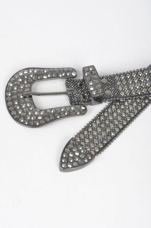 Rhinestone Western Style Plus Size Belt