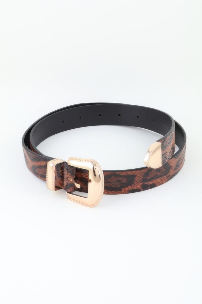 Two Buckle Three Pieces Belt - Image 3