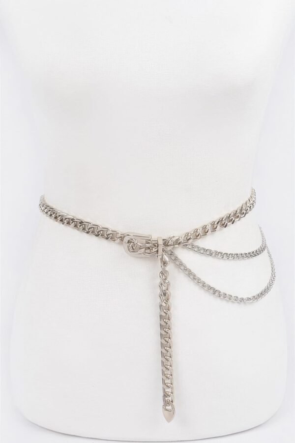 Chain Buckle Belt
