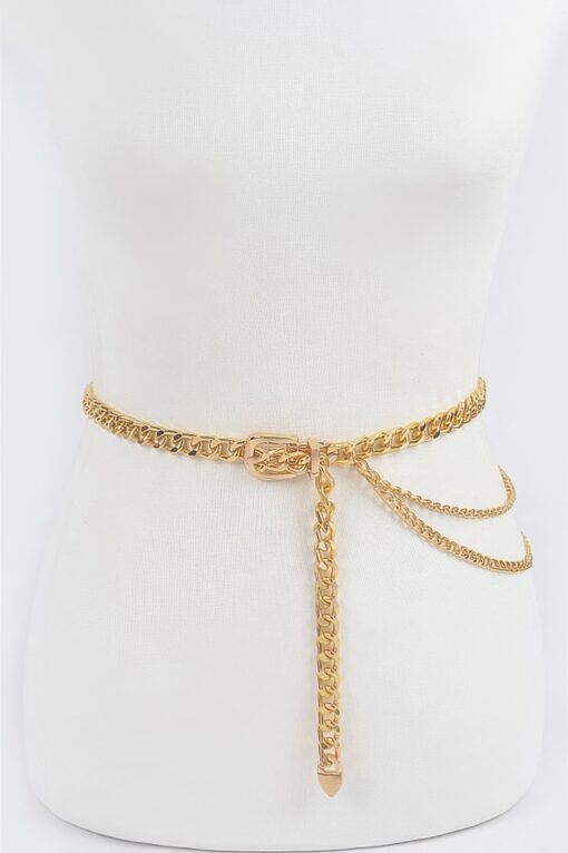 Chain Buckle Belt
