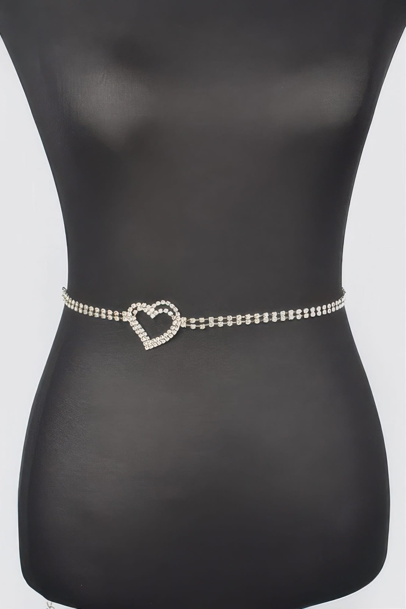 WH20024628.jpg Rhinestone Heart Chain Belt