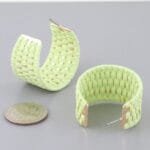 Wide Weaved Hoop Earrings