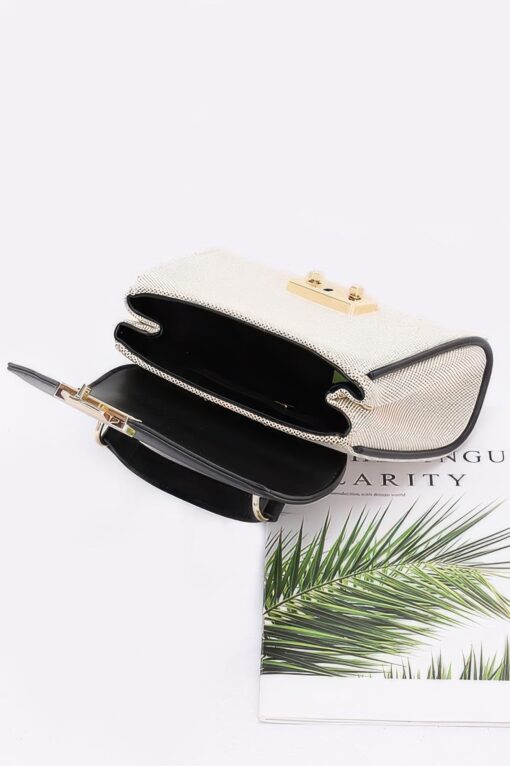 Canvas Top Handle Flap Bag - Image 5