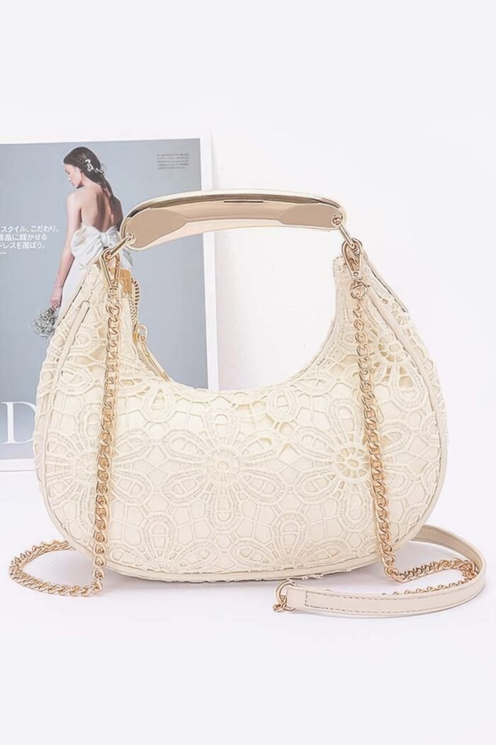Crochet Crossbody Bag - Image 2