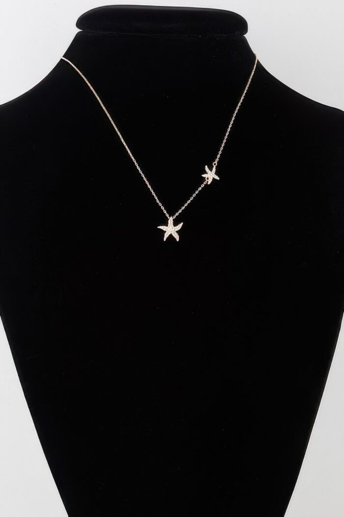 Bejeweled Starfish Necklace - Image 1