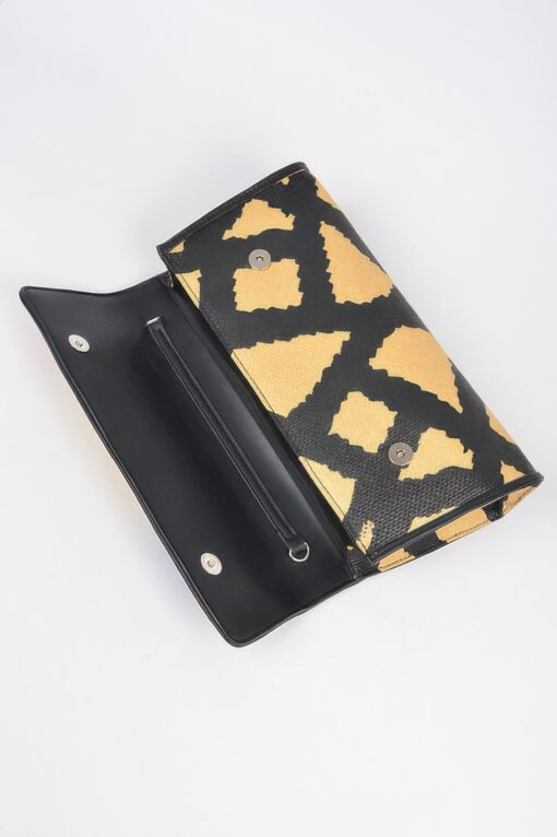 Animal Print Clutch With Color Palette - Image 4