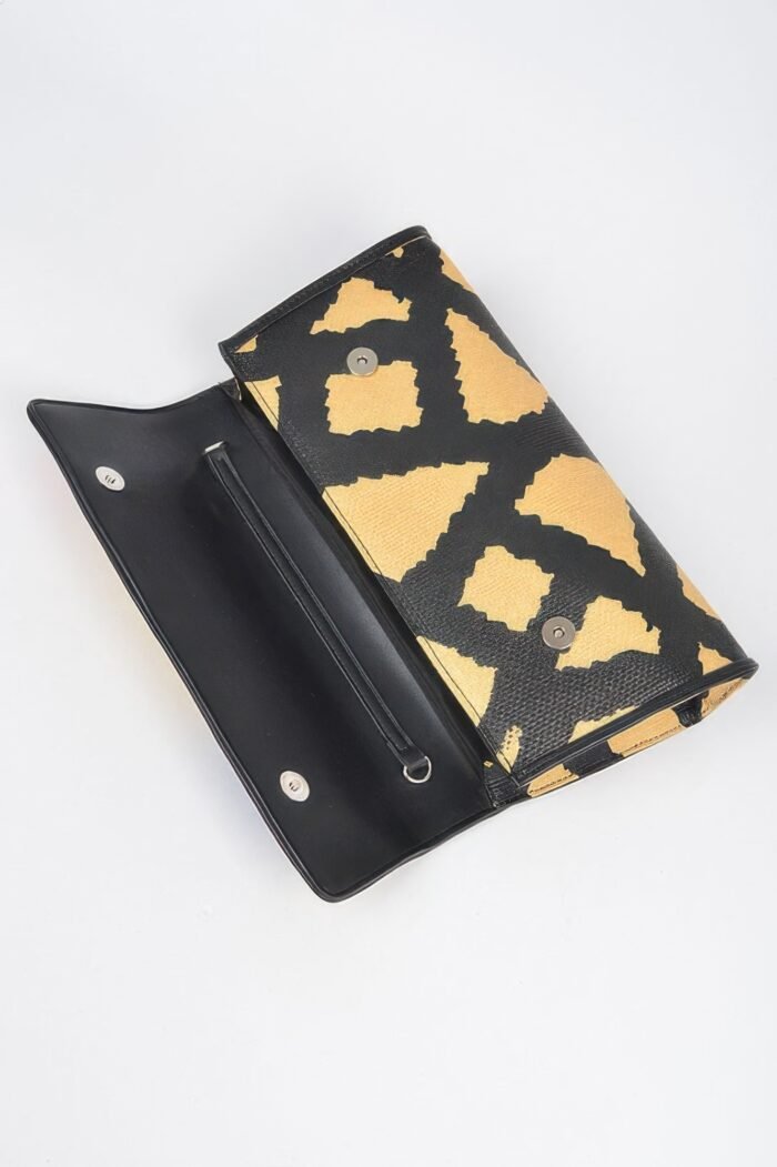 Animal Print Clutch With Color Palette - Image 4