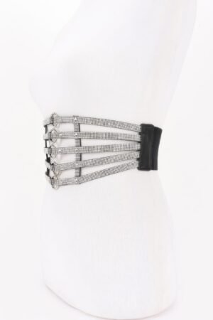 Wide Rhinestone Waist Belt Wide Rhinestone Waist Belt