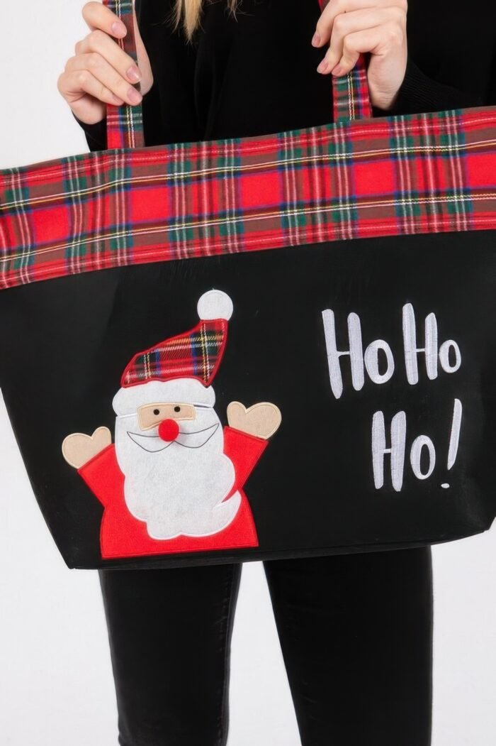 Ho Ho Ho Letter Santa Christmas Tote Bag - Image 8