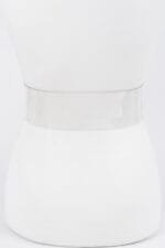 Multi Rhinestone Buckle Clear Plus Size Belt