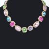 Multi Shape Stone Necklace
