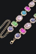 Multi Shape Stone Necklace