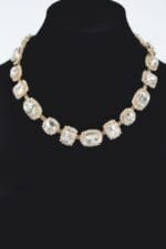 Multi Shape Stone Necklace