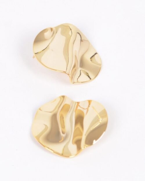 Metal Gold Plated Earring