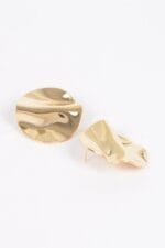 Metal Gold Plated Earring