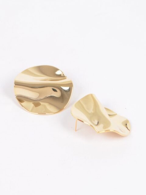 Metal Gold Plated Earring