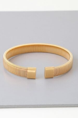 Multi Ribbed Cuff Bracelet Multi Ribbed Cuff Bracelet
