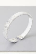 Multi Ribbed Cuff Bracelet