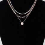 Multi Pendant Link Chain Necklace