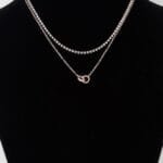 Interlinked Ring Chain Necklace