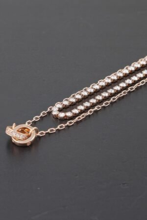 Interlinked Ring Chain Necklace Interlinked Ring Chain Necklace
