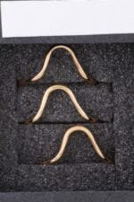 Triple Open Wave Ring Set