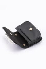 Faux Leather Quilted Flower Beltbag Shoulder Chain