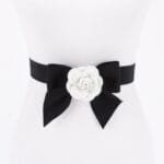 Flower Ribbon Elastic Belt