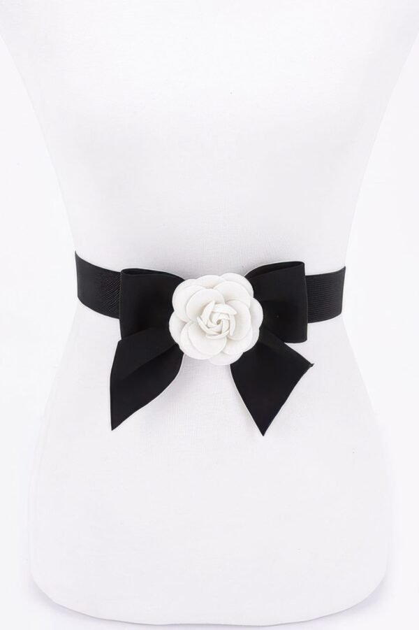 Flower Ribbon Elastic Belt
