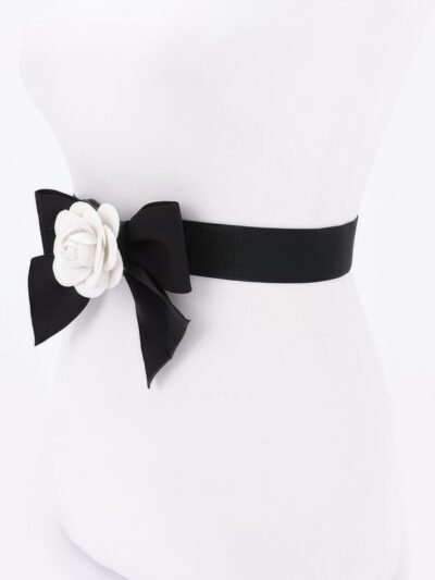 Flower Ribbon Elastic Belt Flower Ribbon Elastic Belt