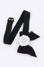 Flower Ribbon Elastic Belt