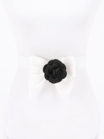 Flower Ribbon Elastic Belt Flower Ribbon Elastic Belt