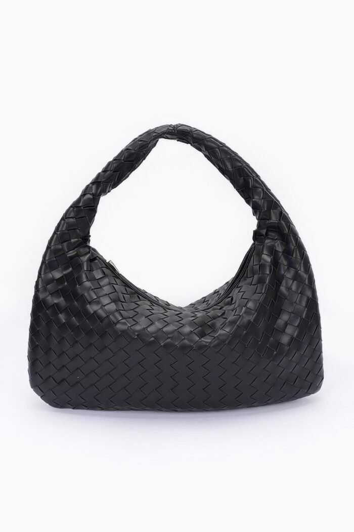 Elegance Woven Tote Bag - Image 1