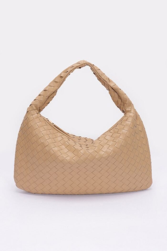 Elegance Woven Tote Bag - Image 5