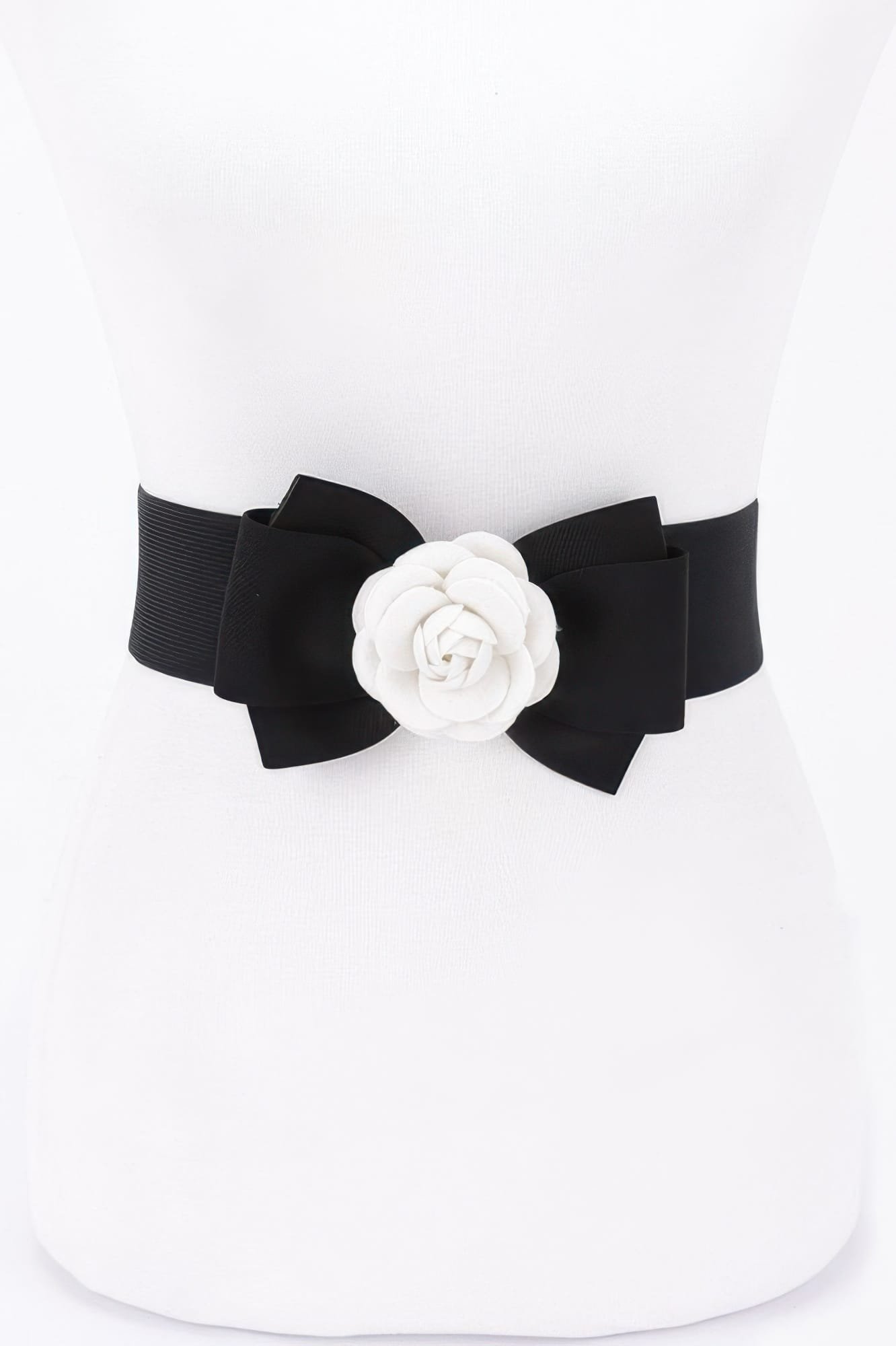 WH200249362.jpg Flower Bow Elastic Belt