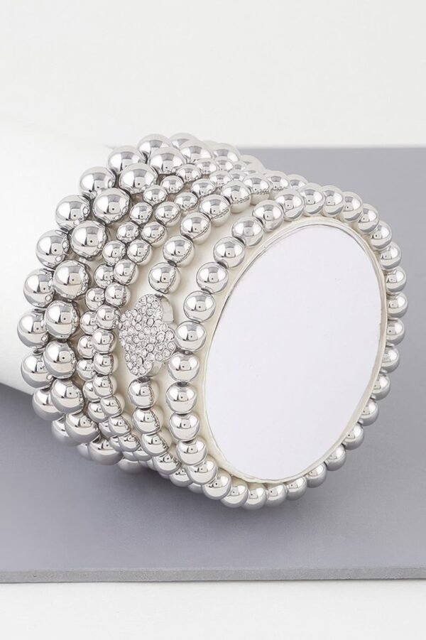 Multi Bejeweled Clove Bead Bracelet