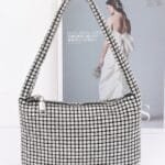Oversized Stone Small Hobo Bag