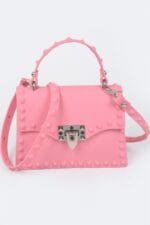 Monotone Studded Clutch