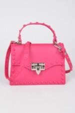 Monotone Studded Clutch