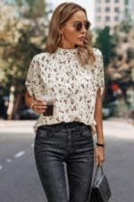 Leopard Open Back Knot Drop Top