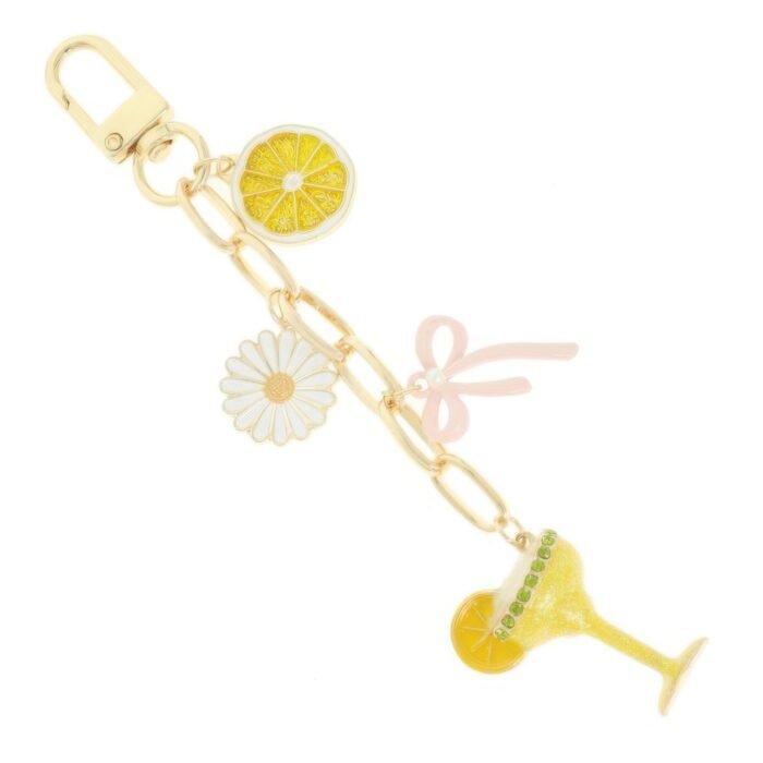 Party Theme Bag Charm Keychain - Image 2