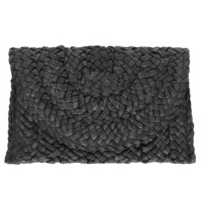 Straw Woven Raffia Clutch Handbag - Image 2